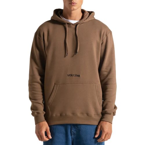 Moletom Masculino Volcom Canguru Signature MARROM-VLBL020145- -1-